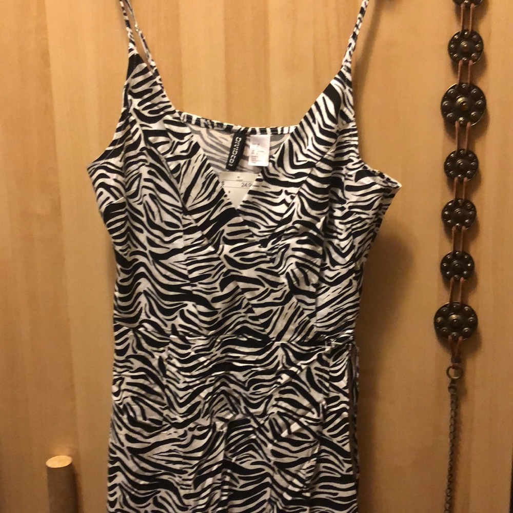 H&M Long (faux) Wrap Dress